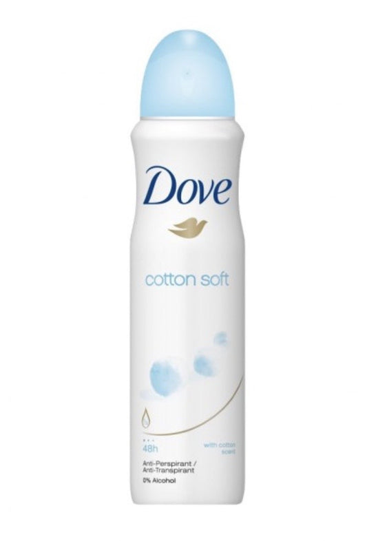 Dove Body Spray Cotton Soft (12*150ml) - OVD13