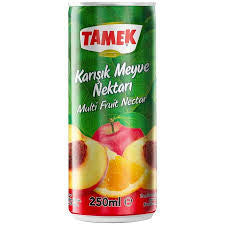 TAMEK Multi Mixed Fruit 250ml Can 1cs/12pcs