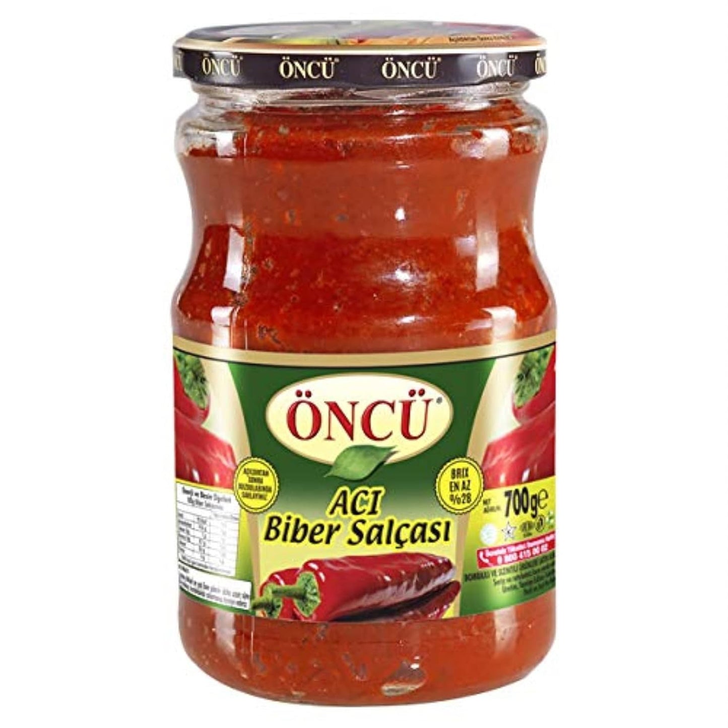 ONCU Hot Pepper Paste / Aci Biber - 700g 1cs/12pcs