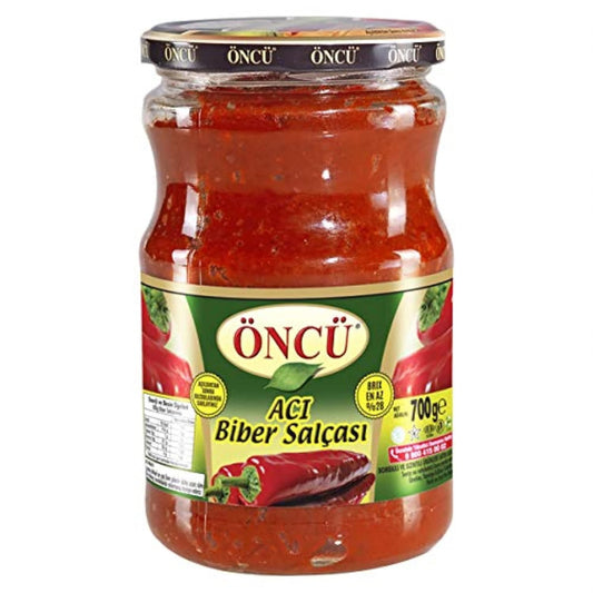 ONCU Hot Pepper Paste / Aci Biber - 700g 1cs/12pcs