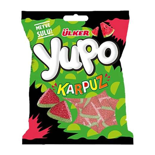 ULKER Yupo Watermelon Jelly 80g 1cs/24pcs