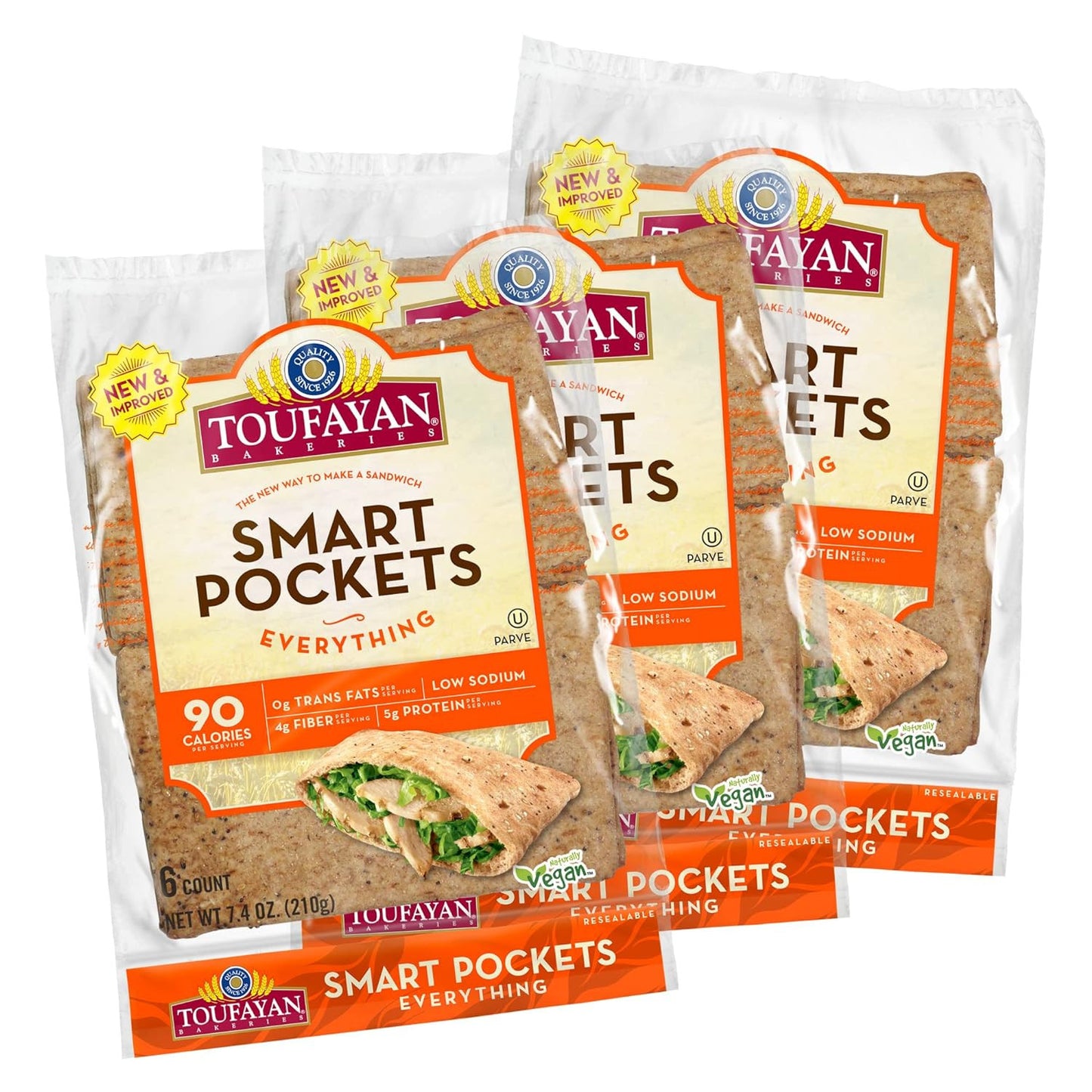 A10 Toufayan Smart Pockets Everything 1case/12pcs