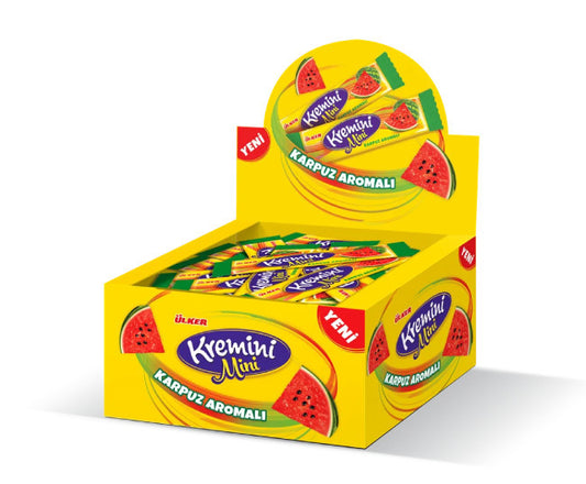 ULKER Kremini Mini Toffe Watermelon/Karpuz 7g 1cs/50pcs