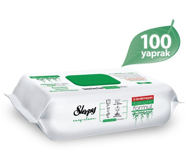 SLEEPY WET TOWEL WIPES | 100CT 12/CS - SLEP01