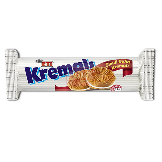 ETI Cream Sandwich Biscuit 61g 1cs/24pcs