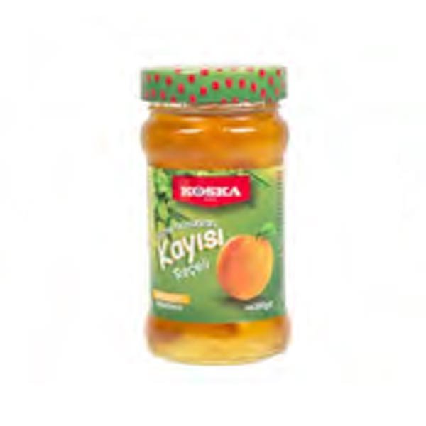 Koska, Apricot Jam (Kayisi Receli), Jar, 380gr x 12 - KS11