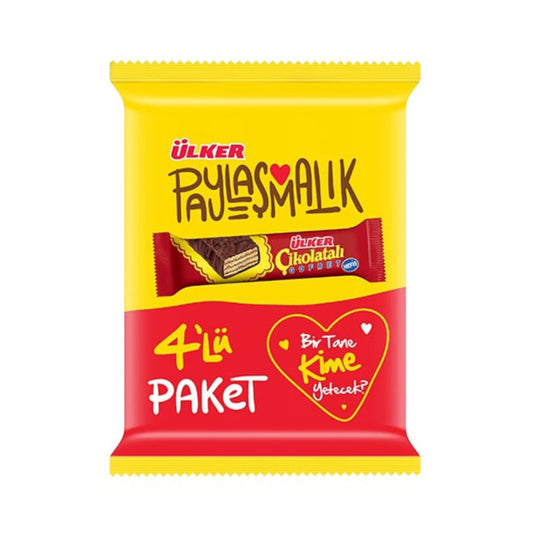 ULKER A3 Chocolate Wafer 36g 4packs 1cs/24pcs