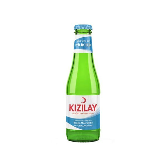 Kizilay Maden Suyu, Sparkling Water, 200ml x 24 - KZ01