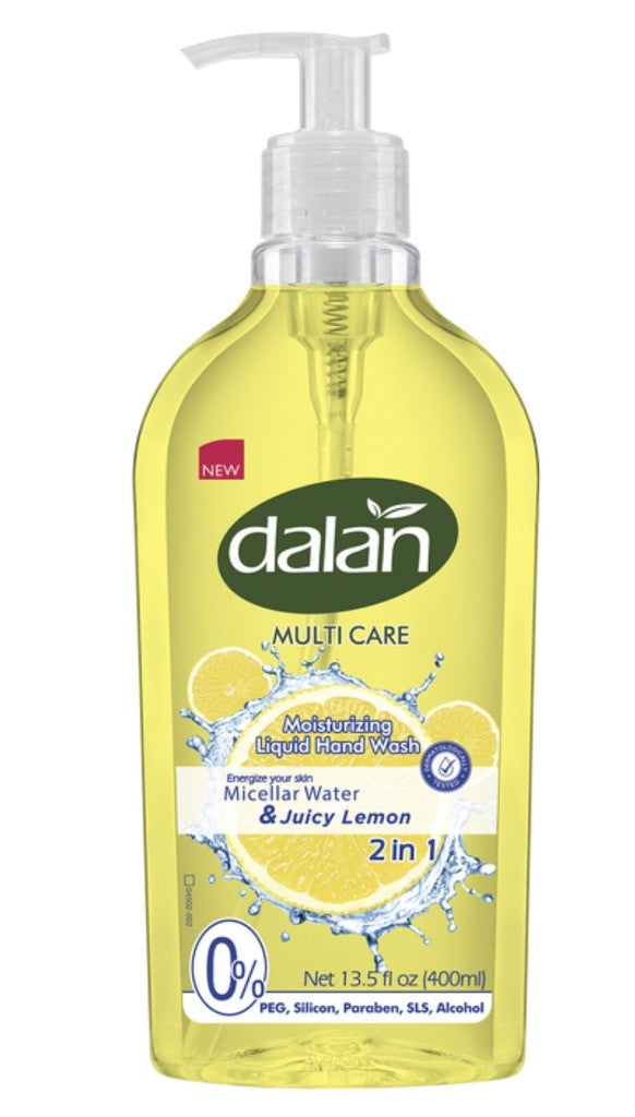 DALAN MULTI-CARE | LIQUID HAND SOAP | 13.5 FL OZ x 24 || JUICY LEMON || - DLM07