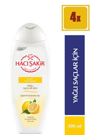H02 HACI SAKIR Lemon - Limon 2in 500ml Shampoo 1cs/12pcs