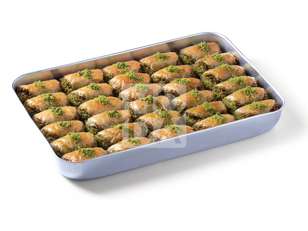 Moda Baklava, Mussel Shape with Pistachio, Party Pack, 40pcs, 2.75lbs (1250g) x 10pack - 100462