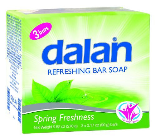 Dalan "Spring Fresh" A-B Soap 3.2 oz. X 3 24/cs (B) - DN60212