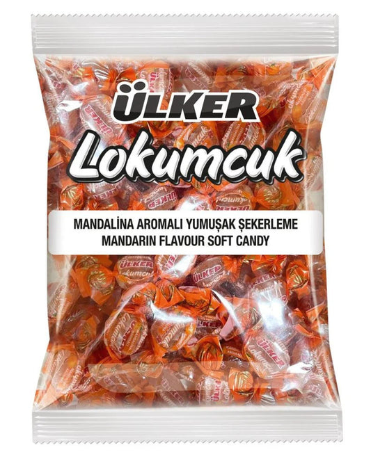 ULKER Lokumculuk Tangerine / Mandalin Candy 1000g 1cs/5pcs