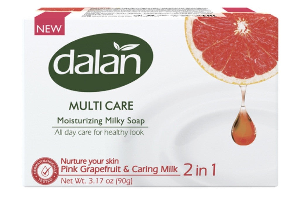 Dalan PINK GRAPEFRUIT Soap 3.2 oz | 3-PK 24/cs | NEW | - D0204