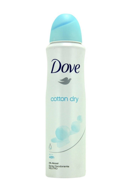 Dove Body Spray Cotton Dry (12*150ml) - OVD12