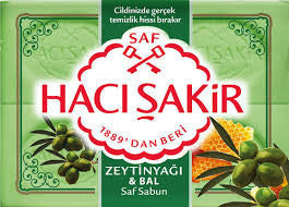 H01 HACI SAKIR Olive Oil and Honey - Zeytin Yagli Balli 600g Soap 1cs/15pcs