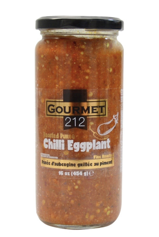 K - GOURMET212 CHILI ROASTED EGGPLANT PUREE 16OZ 12/CS - GUR2075