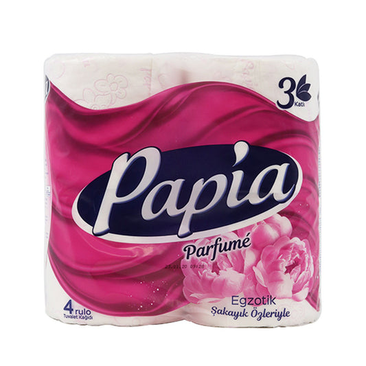 PAPIA Toilet Paper 4pck 1cs/12pcs