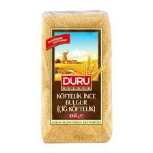 R1 DURU Fine Bulgur / Koftelik-Kƒ±sƒ±rlƒ±k Bulgur 1000g 1cs/12pcs