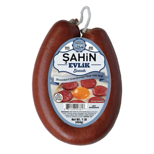 Sahin Evlik Sujuk 1 lb, 12pack - SJS02