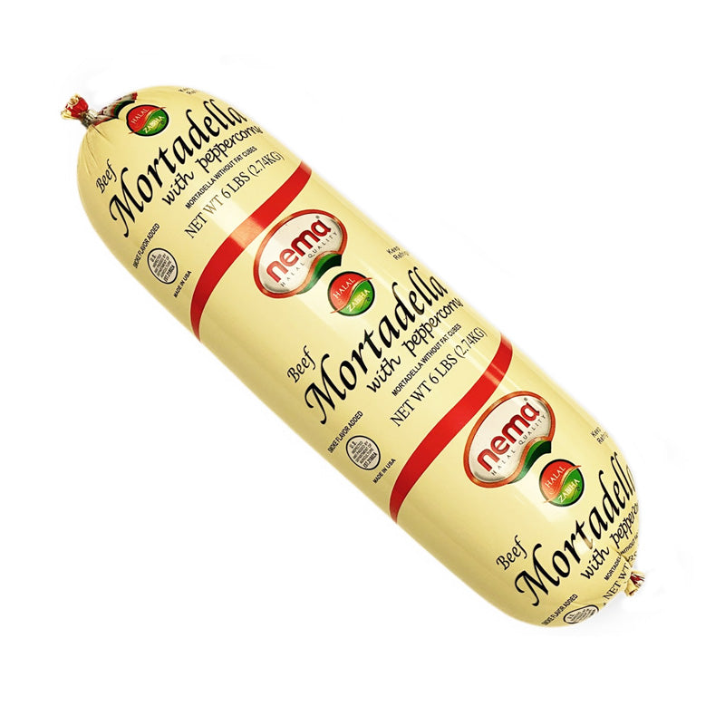 Nema Beef Mortadella with Peppercorns Big Size 6 lb, 3pack - CCN12