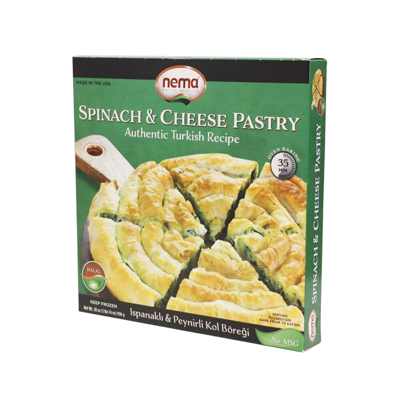 Nema Spinach & Cheese Pastry 1 lb 14 oz (850gr), 8pack - PSN08