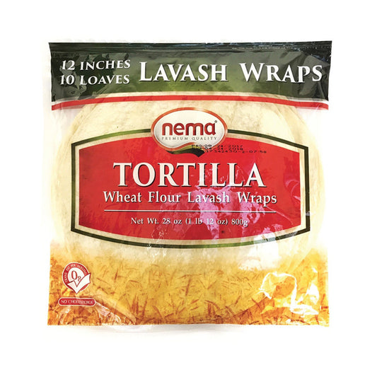 Nema Tortilla Lavash Wraps 12in - PSN19