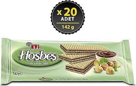 ETI Hosbes Hazelnut/Findik Cream Wafer 142g 1cs/20pcs