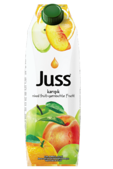 JUSS MIX FRUIT NECTAR 33.8 OZ (1000ML) X 12PCS (TETRA PACK) - JUS11
