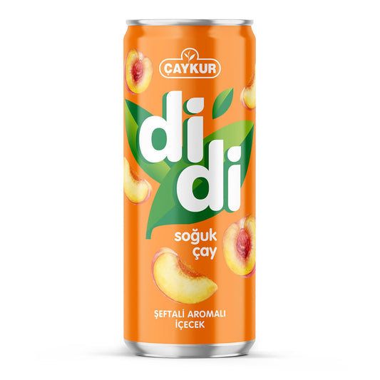 C2 Caykur Didi Ice Tea Peach Can 330ml 1cs/24pcs