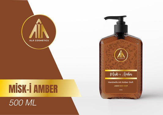 ALA Liquid Soap Misk-i Amber Pet 500ml 1cs/12pcs