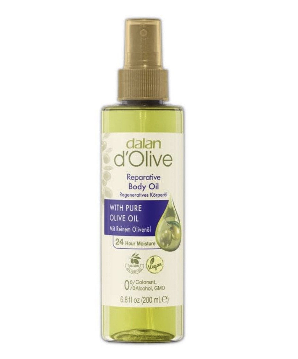 D'Olive Reparative Body Oil (spray) 6.8 fl oz. 200ML X 12/CS - DO90220