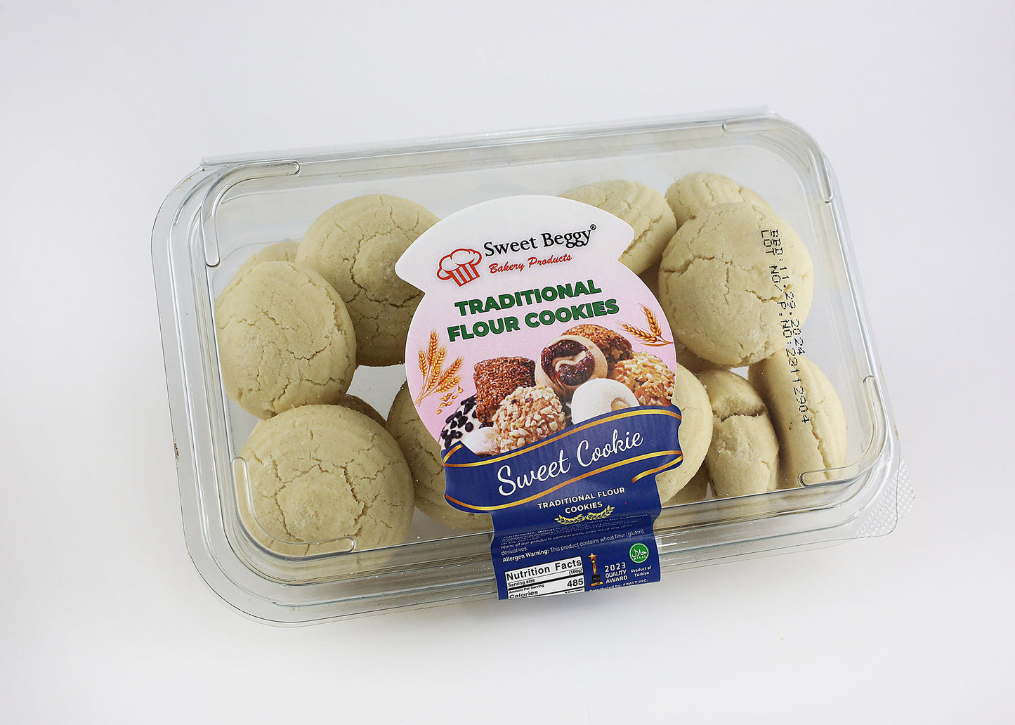 U01 Sweet Beggy Traditional Flour Cookies 300GR*12pcs