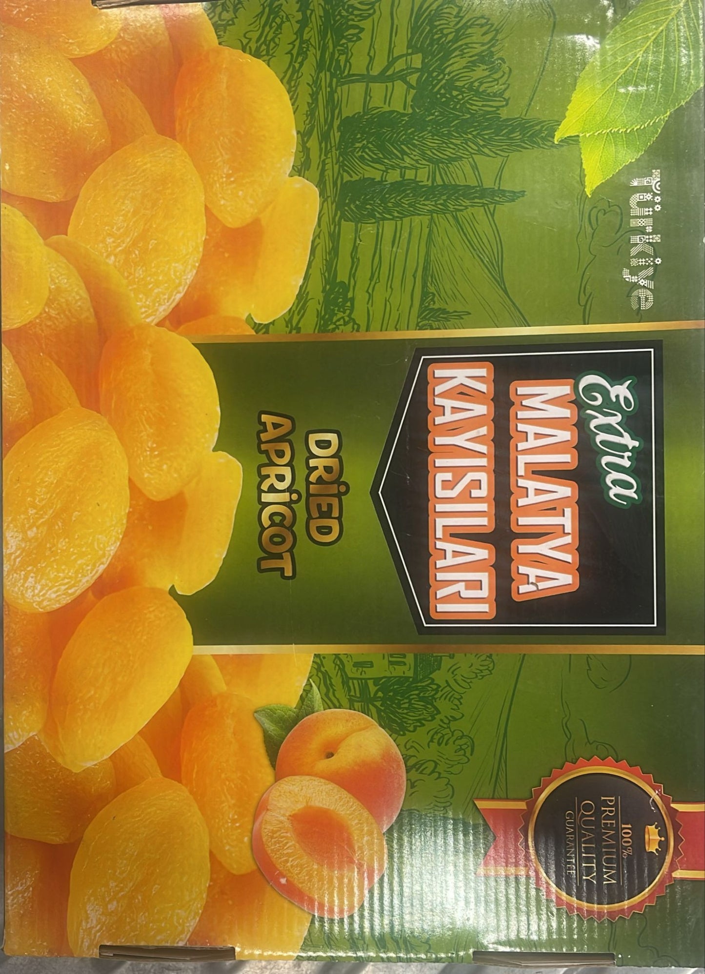 A1 MALATYA Premium Dried Apricot / Kayisi 5kg / 11 Lb 11pcs