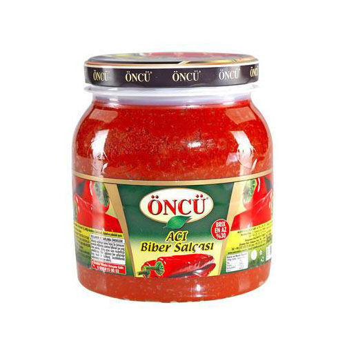 ONCU Hot Pepper Paste Pet 1650g / Aci Biber - 1cs/6pcs