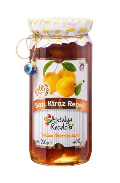 ANTALYA Yellow Cherry Jam %65 Fruit 290g 1cs/12pcs