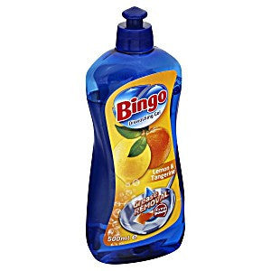 B5 BINGO Liquid Dishwashing Detergent Lemon & Tang 400ml 1cs/16pcs
