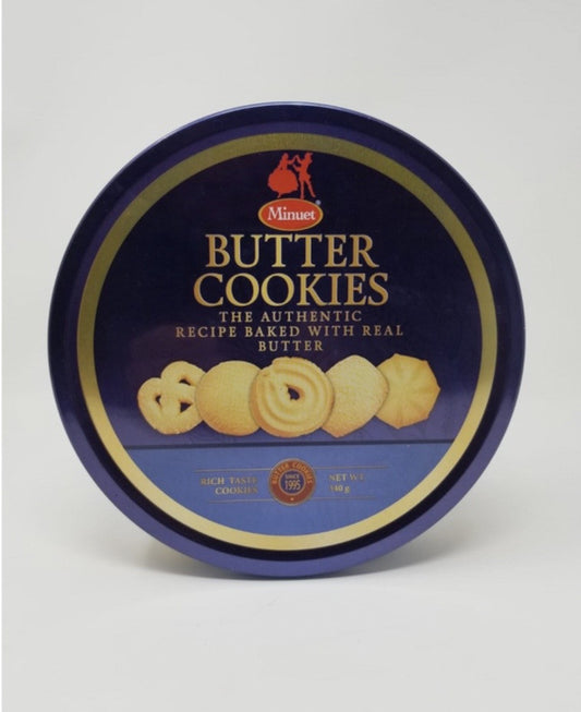 DANISH BUTTER COOKIES | 12 OZ (340g) x 12 | TIN - SR410