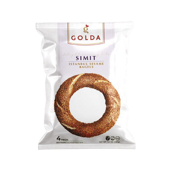 Golda Istanbul Sesame Bagels 100g, 14.1oz (400gr), 12pack - PSG01