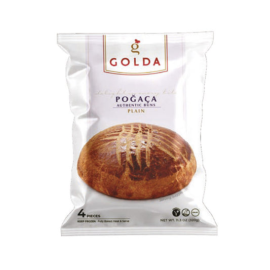 Golda Authentic Plain Buns 80g, 11.3oz (320gr), 24pack - PSG02