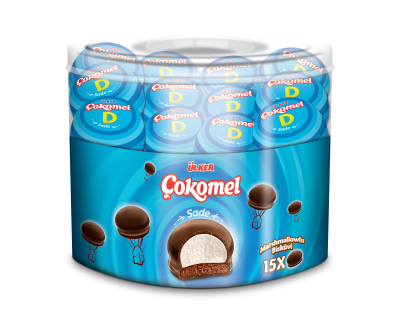 ULKER Cokomel Plain 12gr 1cs/15/6pcs