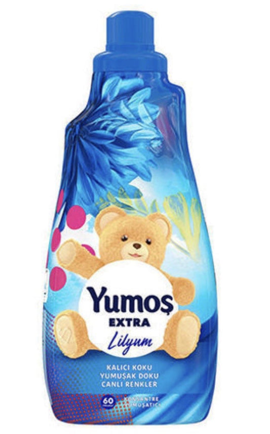 YUMOS EXTRA FABRIC SOFTENER 1440 ML ( 49 fl. oz) LILYUM & LOTUS FLOWER *9 - HLTD75