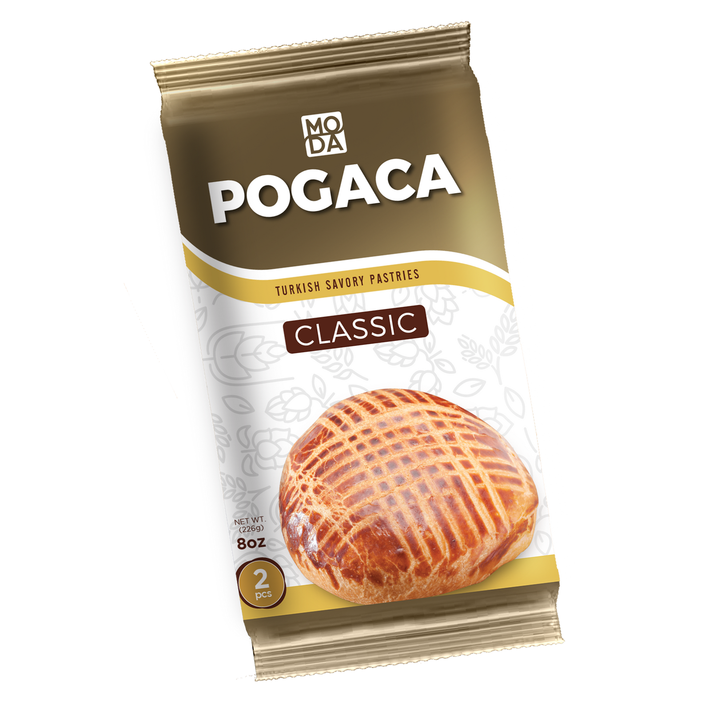 Moda Pogaca, Classic, 4oz (112g) x 2pcs x 18pack - 102601