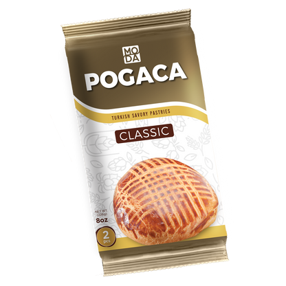 Moda Pogaca, Classic, 4oz (112g) x 2pcs x 18pack - 102601