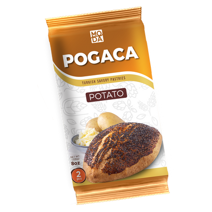 Moda Pogaca, Potato, 4oz (112g) x 2pcs x 18pack - 102604