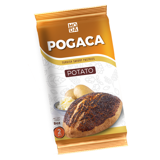 Moda Pogaca, Potato, 4oz (112g) x 2pcs x 18pack - 102604