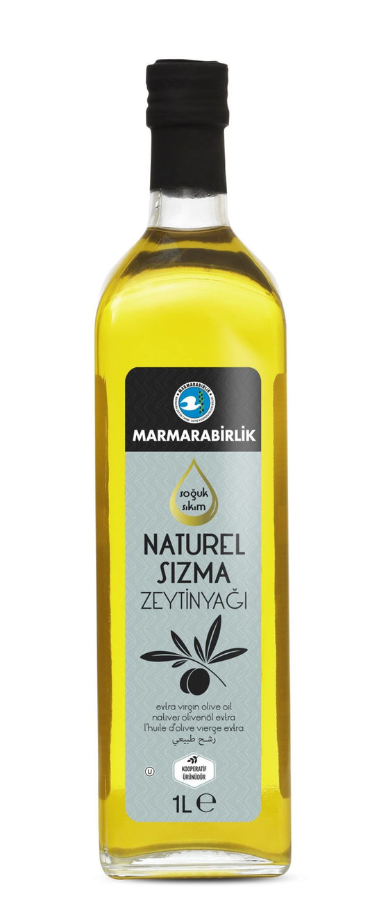 MZ1 MARMARABIRLIK Cold Press Sizma Olive Oil 1 Lt 1cs/12pcs