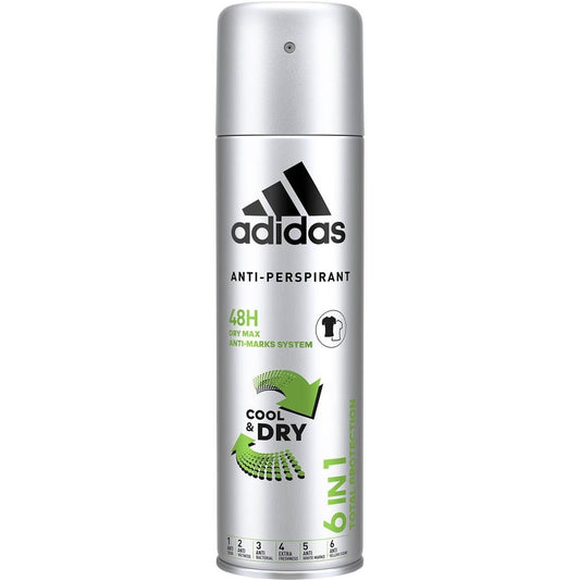 Adidas Deo 6 IN1 For Men 150ml X 12 - ADS02