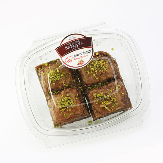 SB02 Sweet Beggy Cholate Baklava Mini 4 pc 150g 1cs/12pcs