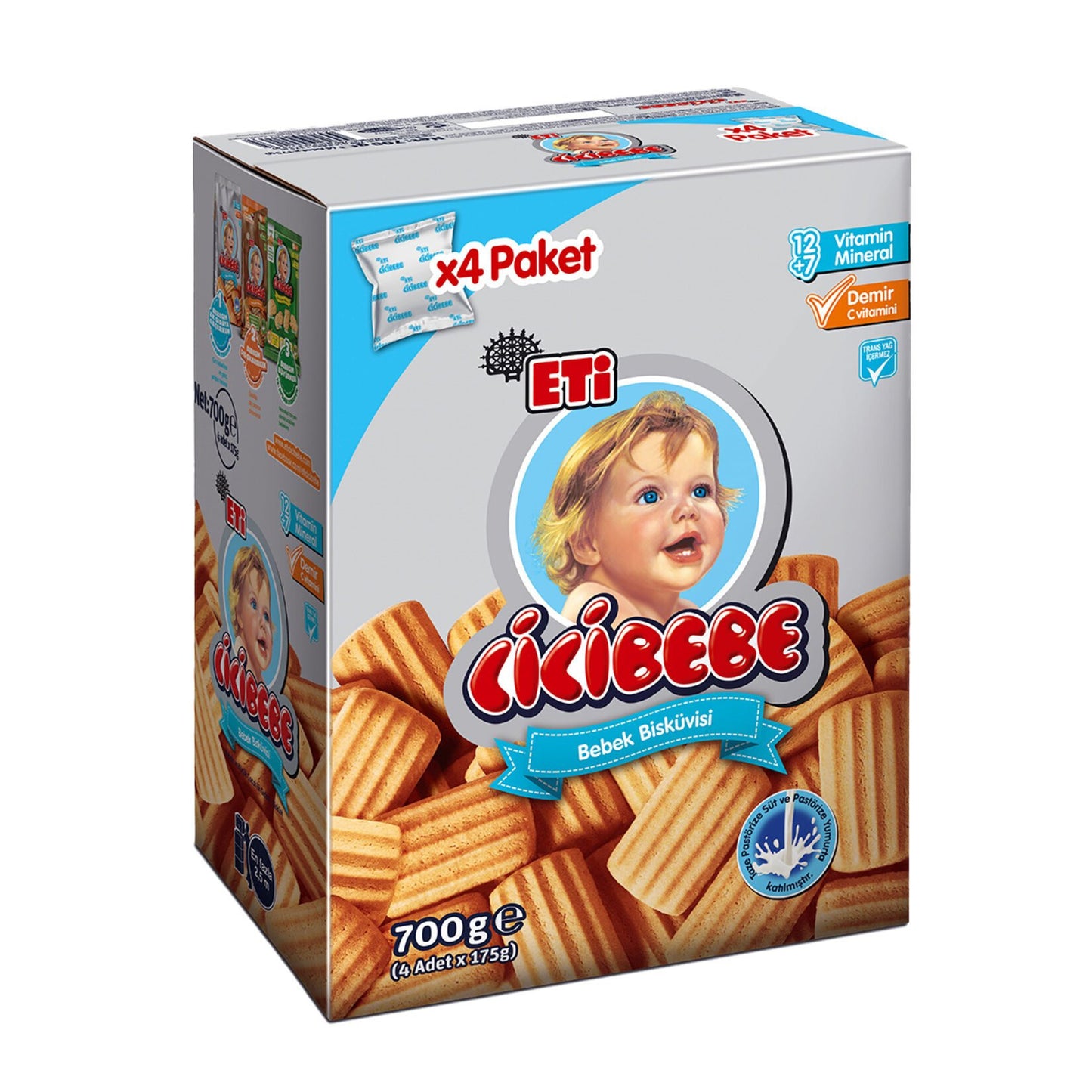 ETI Cicibebe Baby Biscuits 700gr